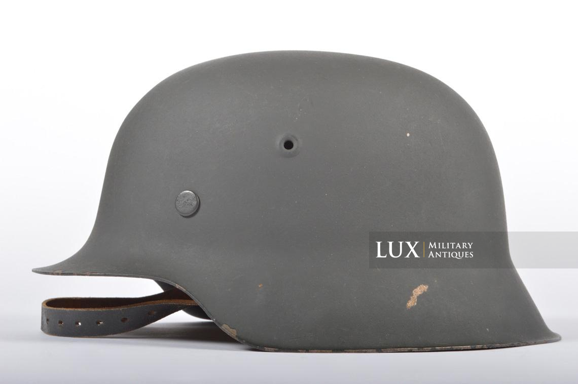 Unissued depot M42 German combat helmet, « ET66 » - photo 4
