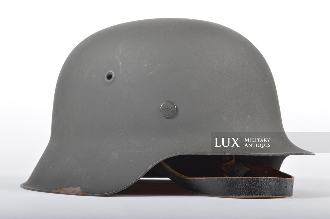 Unissued depot M42 German combat helmet, « ET66 » - photo 9