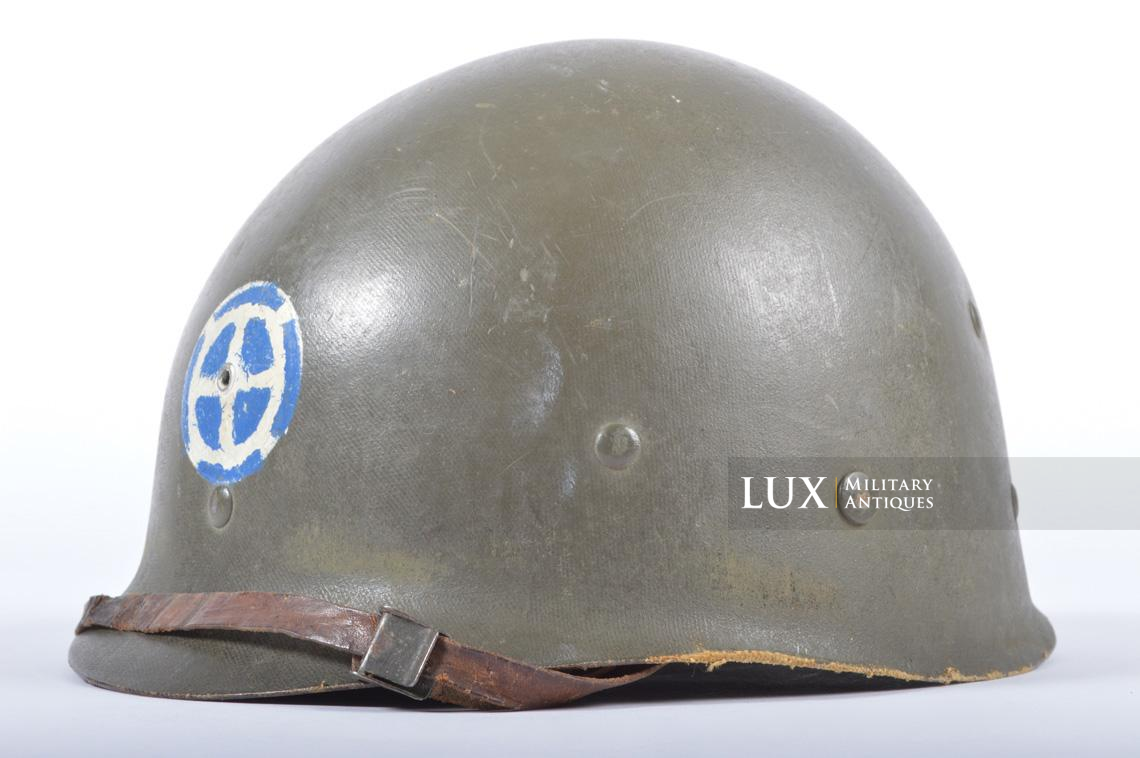USM1 35th Infantry Division combat helmet and liner - photo 28