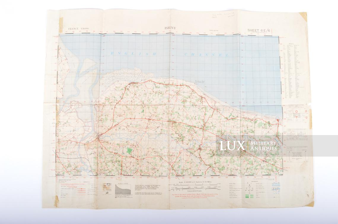 US Army D-DAY map, « ISIGNY », Normandy, 1943 - photo 4