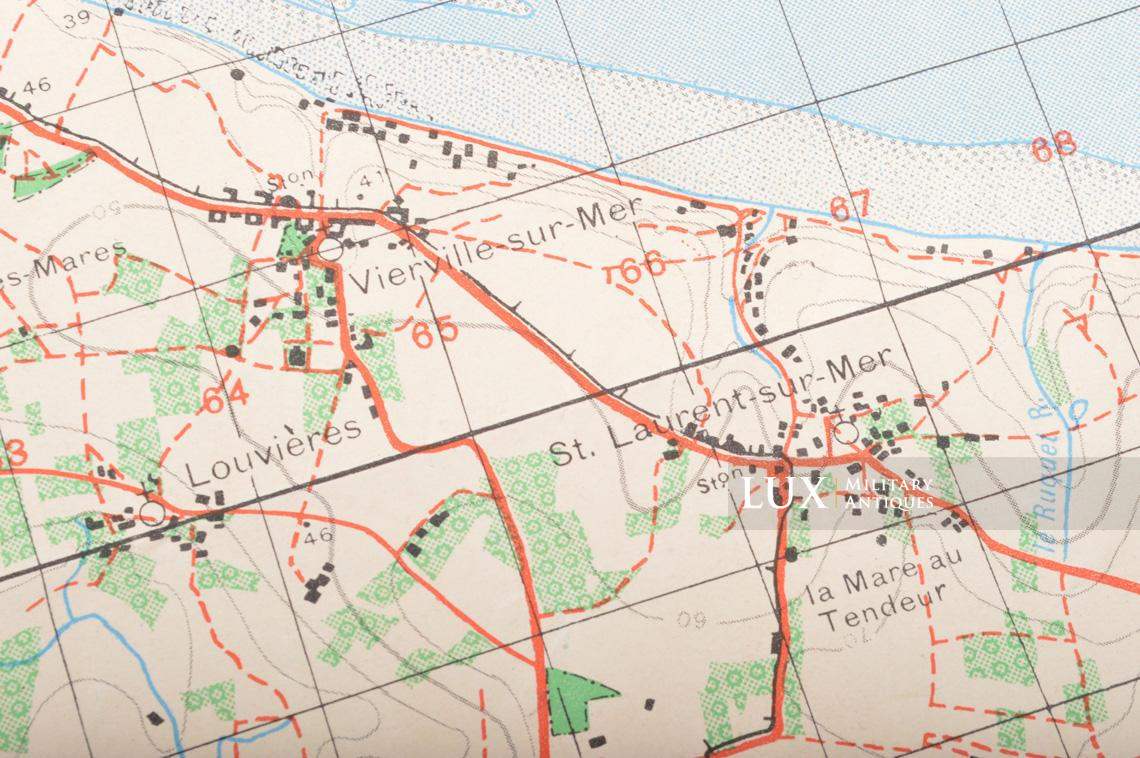 US Army D-DAY map, « ISIGNY », Normandy, 1943 - photo 11