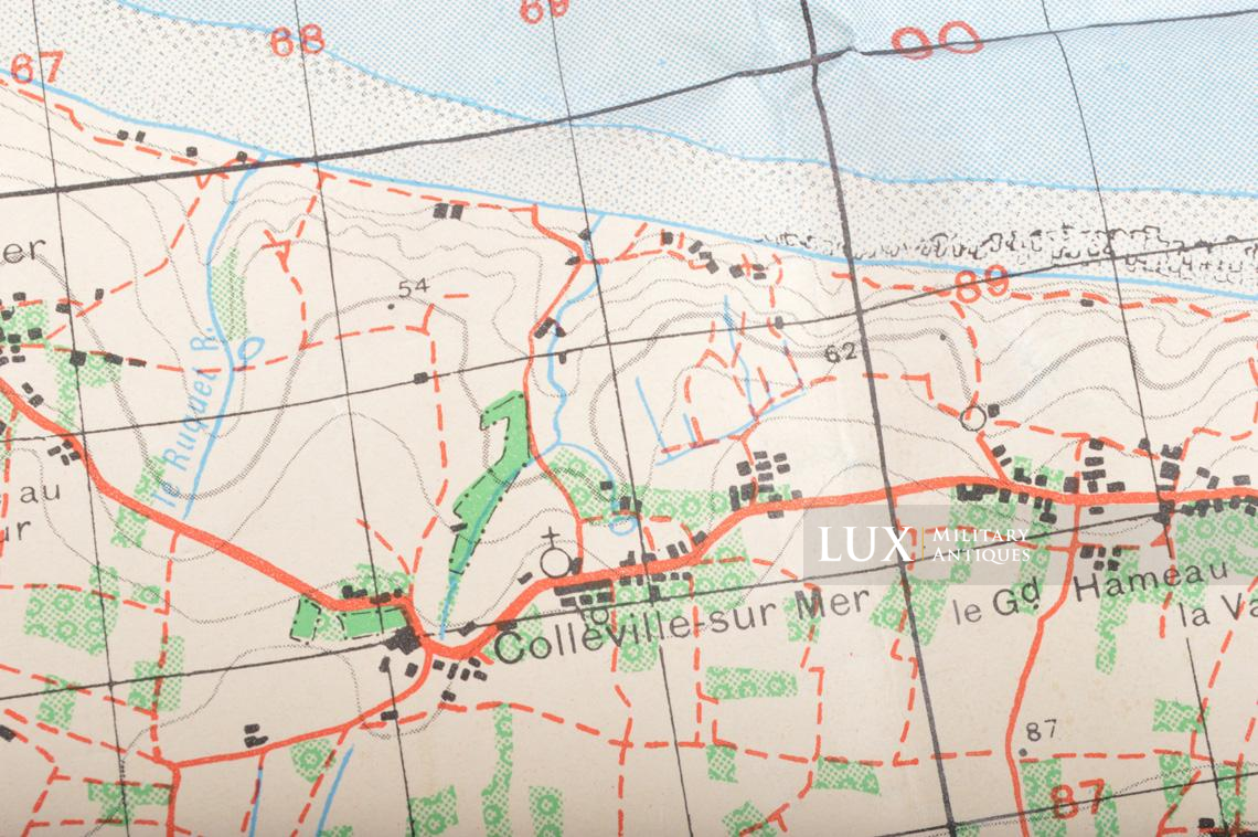 US Army D-DAY map, « ISIGNY », Normandy, 1943 - photo 14