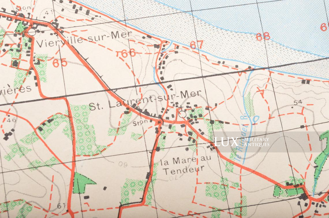 US Army D-DAY map, « ISIGNY », Normandy, 1943 - photo 15