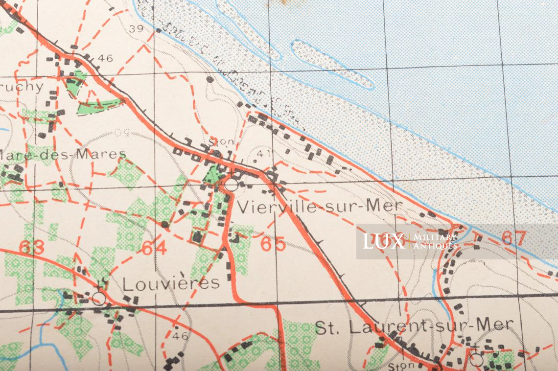 US Army D-DAY map, « ISIGNY », Normandy, 1943 - photo 16