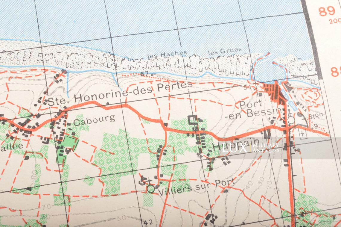 US Army D-DAY map, « ISIGNY », Normandy, 1943 - photo 17