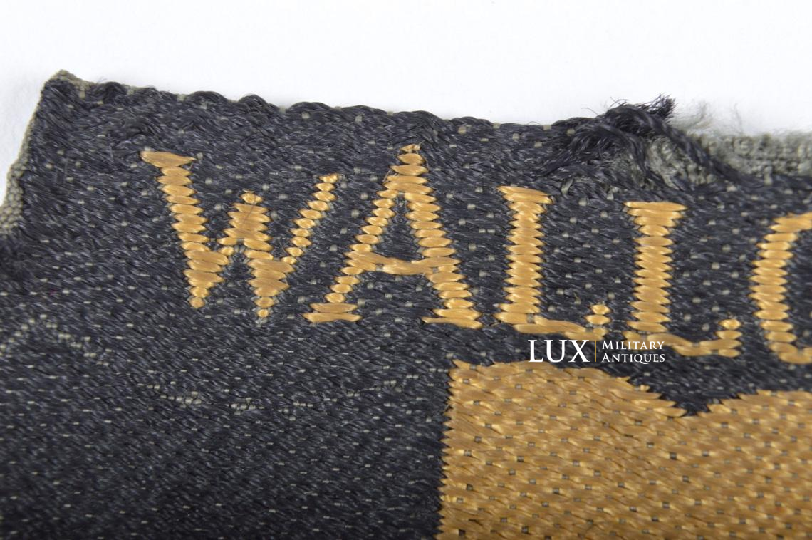 Heer/Waffen-SS foreign volunteer « Wallonie » BeVo sleeve badge - photo 8