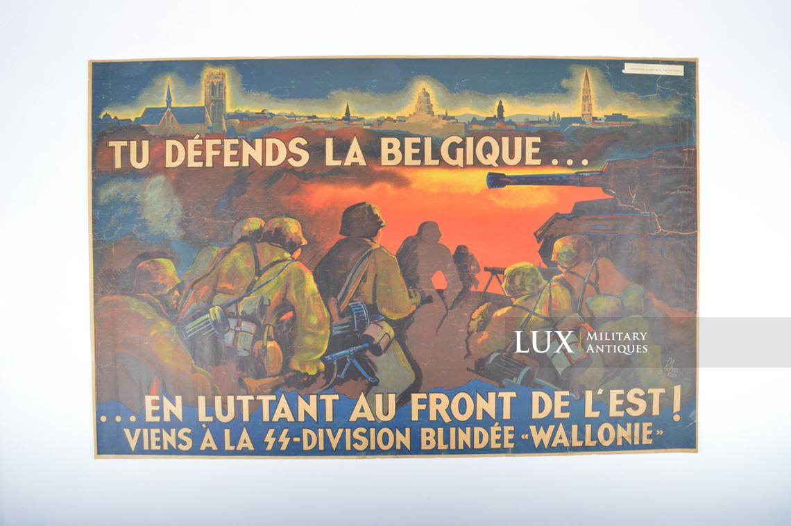 Recruitment poster of the SS-Armored Division « Wallonie » - photo 4