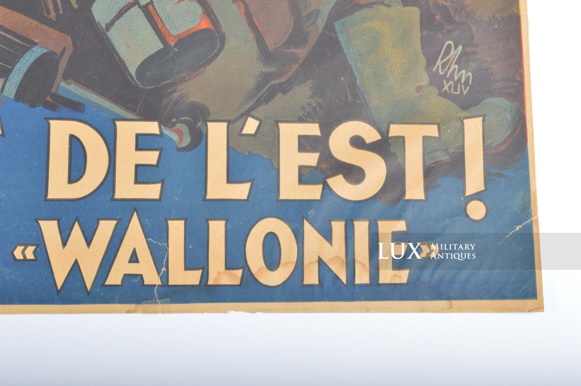Recruitment poster of the SS-Armored Division « Wallonie » - photo 8