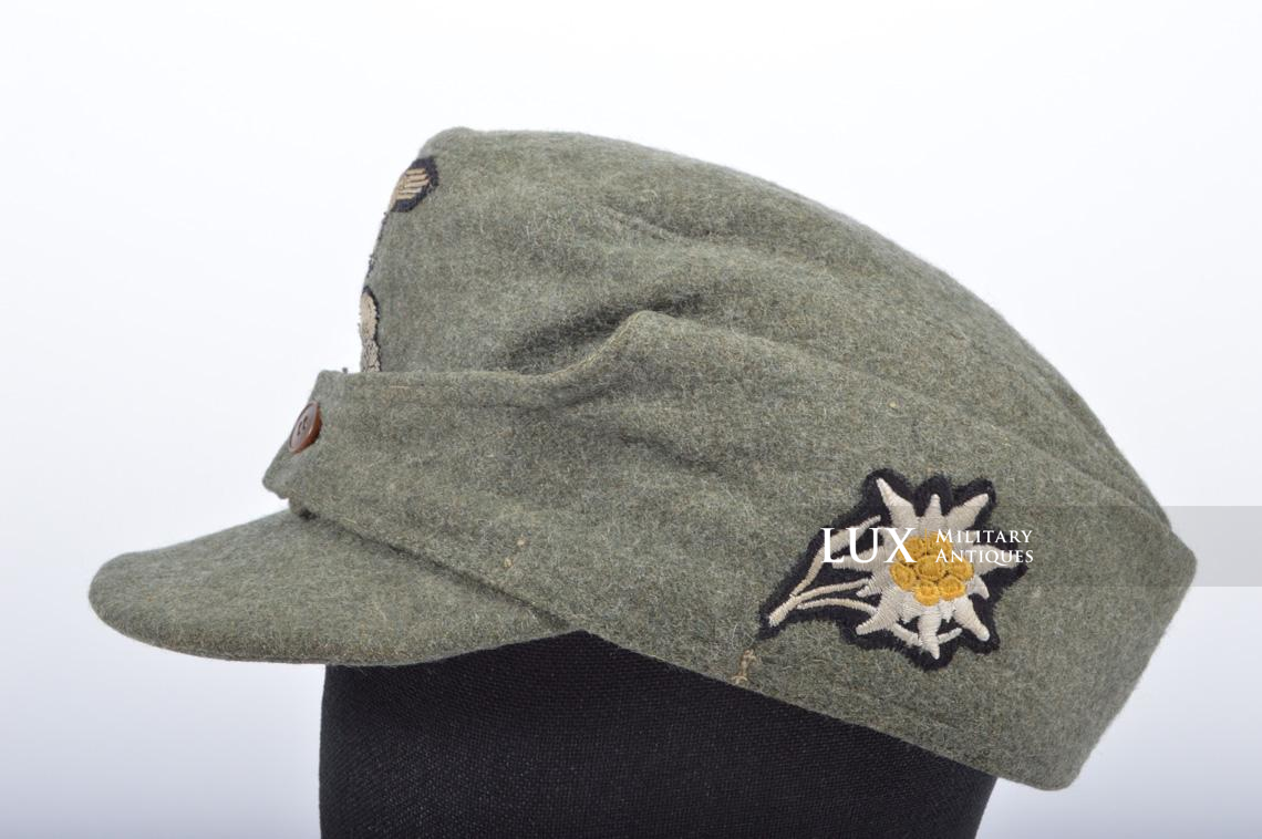 Waffen-SS Gebirgsjäger EM M43 field cap - photo 13