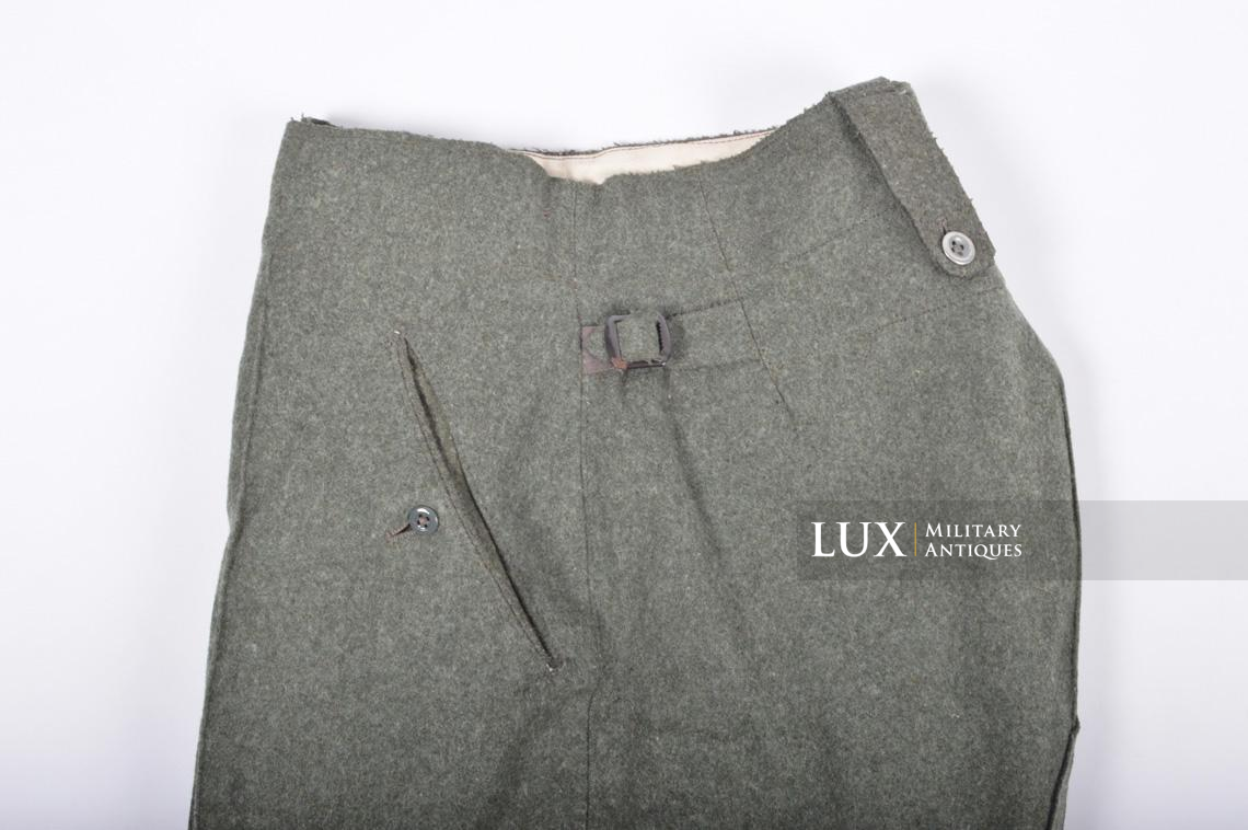 Unissued Heer/Waffen-SS M43 combat trousers, « Keilhose » - photo 7