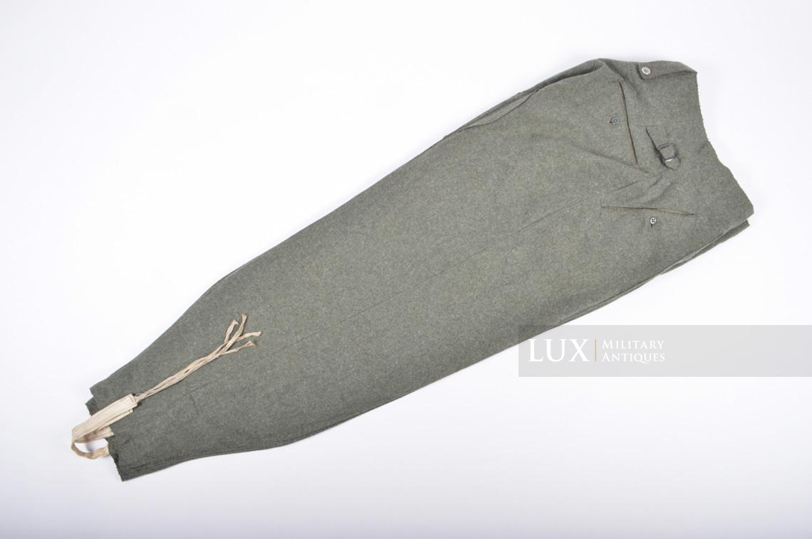 Unissued Heer/Waffen-SS M43 combat trousers, « Keilhose » - photo 9