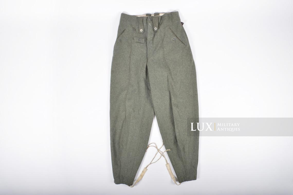 Unissued Heer/Waffen-SS M43 combat trousers, « Keilhose » - photo 12