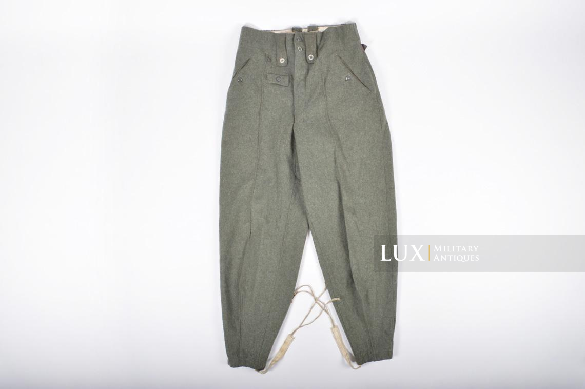 Unissued Heer/Waffen-SS M43 combat trousers, « Keilhose » - photo 12