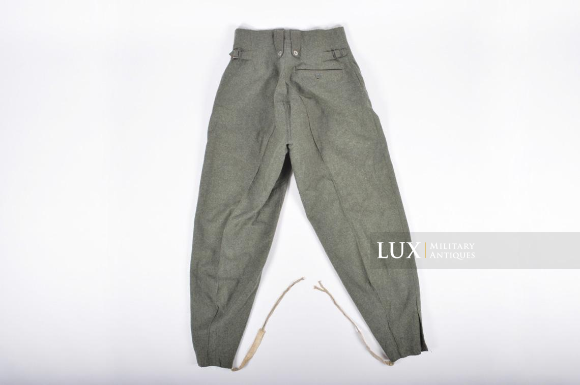 Unissued Heer/Waffen-SS M43 combat trousers, « Keilhose » - photo 15