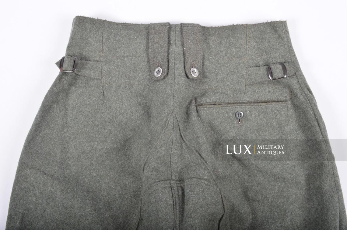 Unissued Heer/Waffen-SS M43 combat trousers, « Keilhose » - photo 16