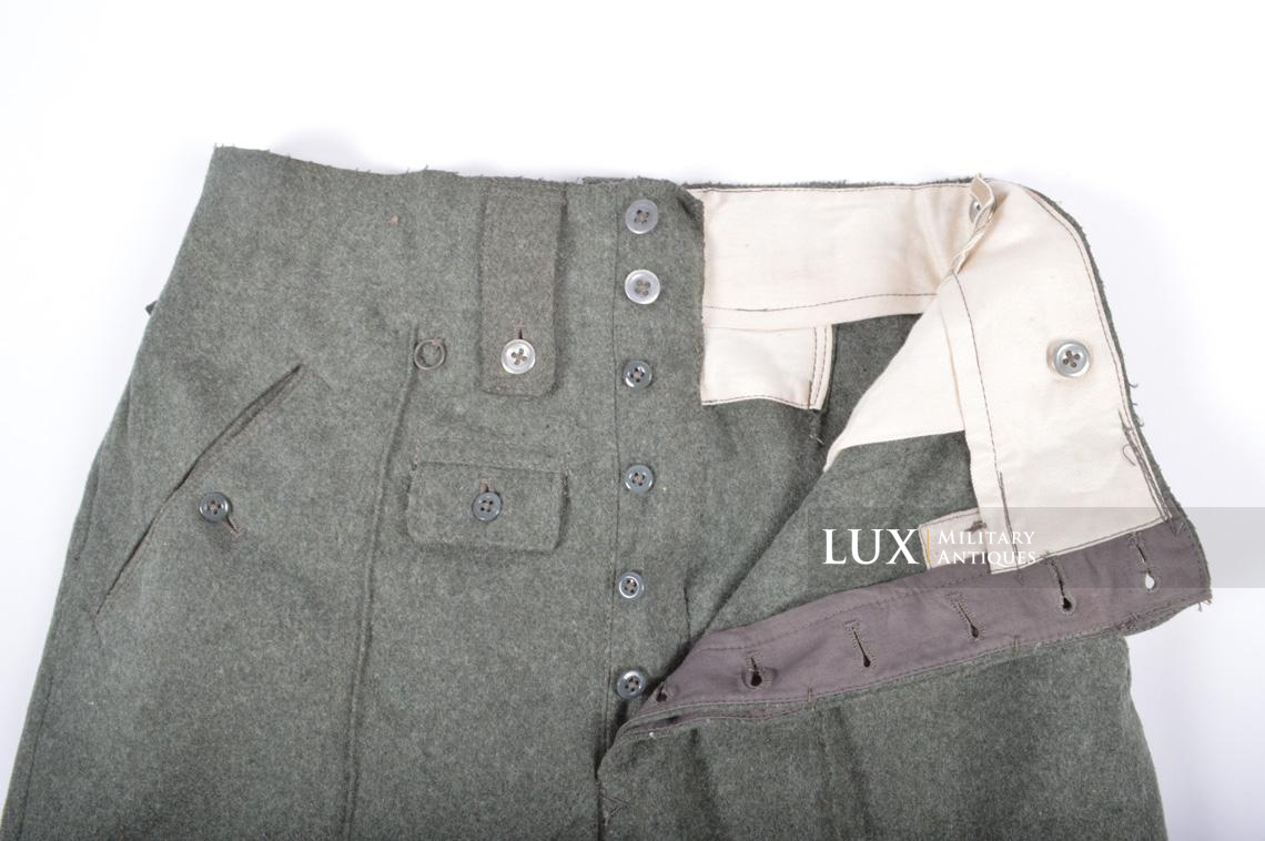 Unissued Heer/Waffen-SS M43 combat trousers, « Keilhose » - photo 17