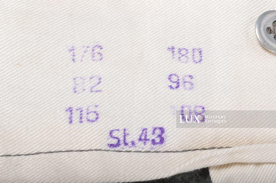 Unissued Heer/Waffen-SS M43 combat trousers, « Keilhose » - photo 20