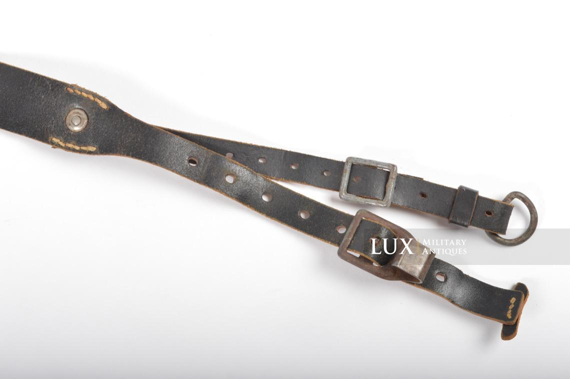 German late war leather combat Y-straps, « RBNr » - photo 8