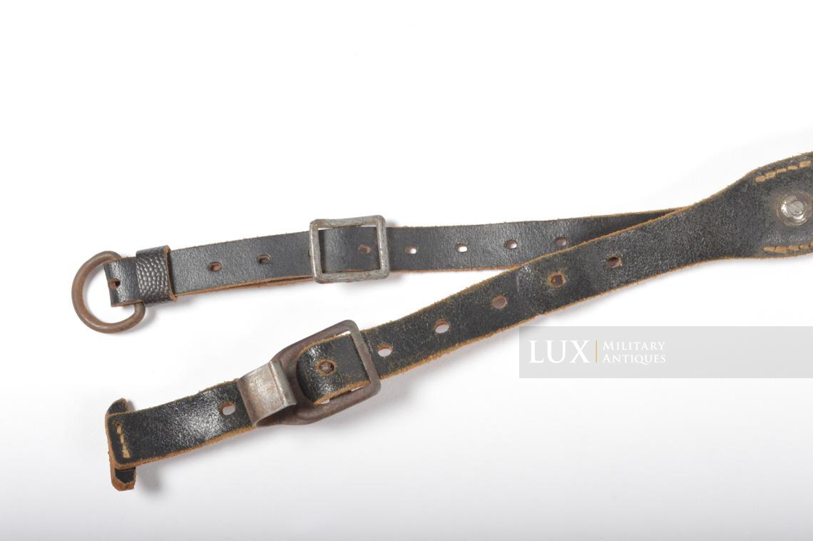 German late war leather combat Y-straps, « RBNr » - photo 9