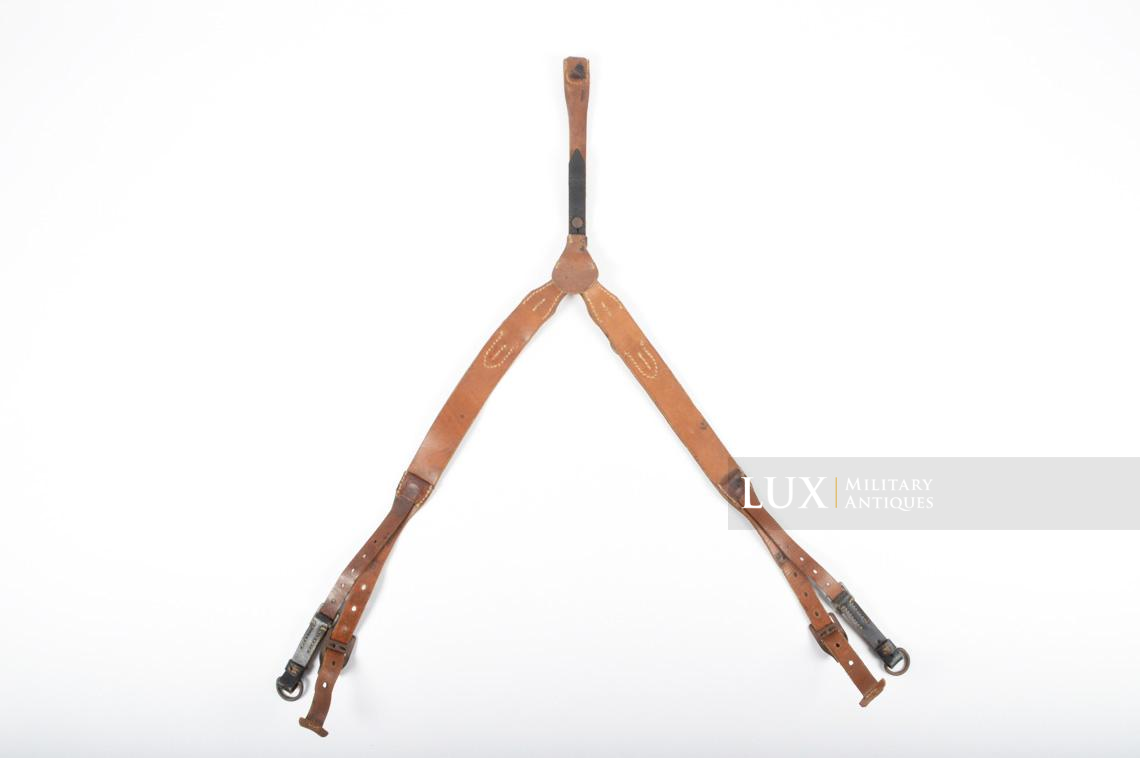 German late war leather combat Y-straps, « RBNr » - photo 12