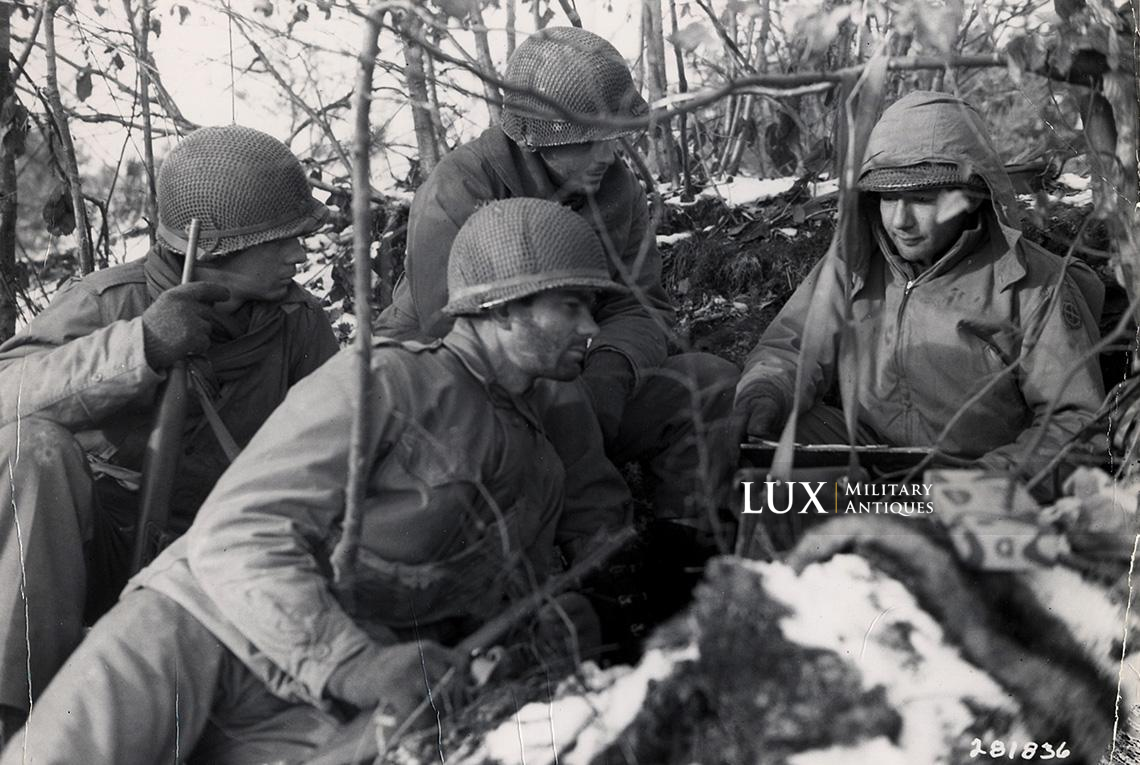 USM1 35th Infantry Division combat helmet and liner - photo 54