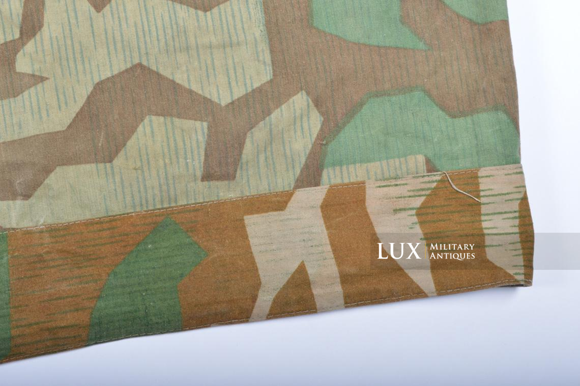 Late-war Heer/Luftwaffe splinter camouflage shelter quarter/poncho - photo 14