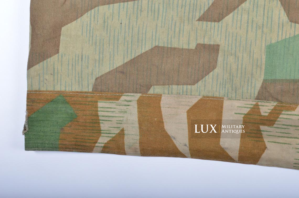 Late-war Heer/Luftwaffe splinter camouflage shelter quarter/poncho - photo 15