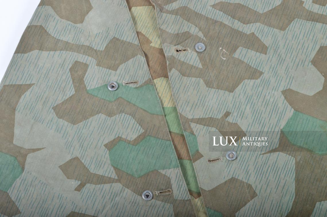 Late-war Heer/Luftwaffe splinter camouflage shelter quarter/poncho - photo 18