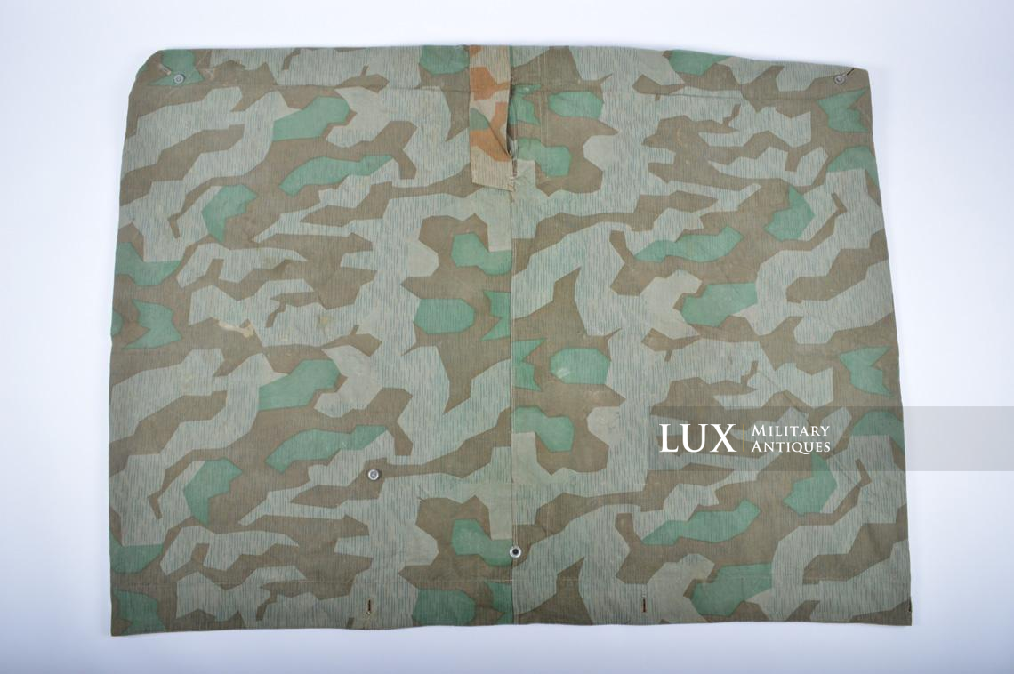 Late-war Heer/Luftwaffe splinter camouflage shelter quarter/poncho - photo 20