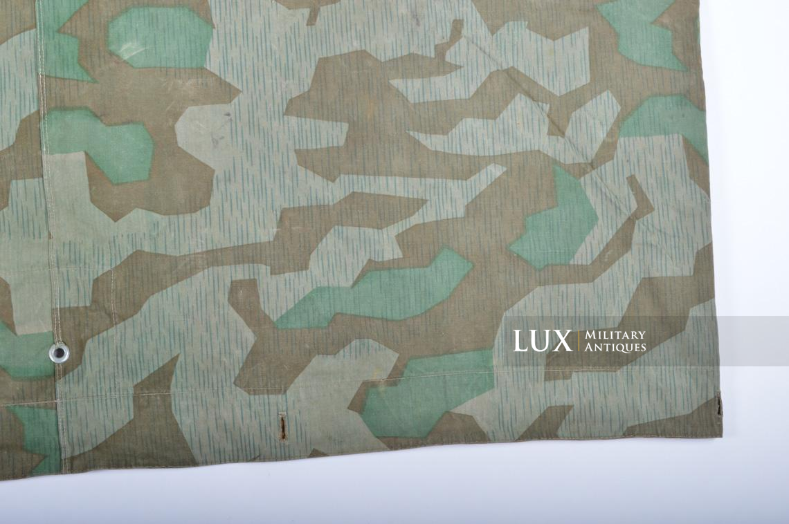 Late-war Heer/Luftwaffe splinter camouflage shelter quarter/poncho - photo 23