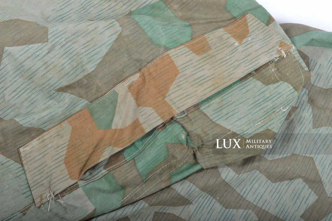 Late-war Heer/Luftwaffe splinter camouflage shelter quarter/poncho - photo 24
