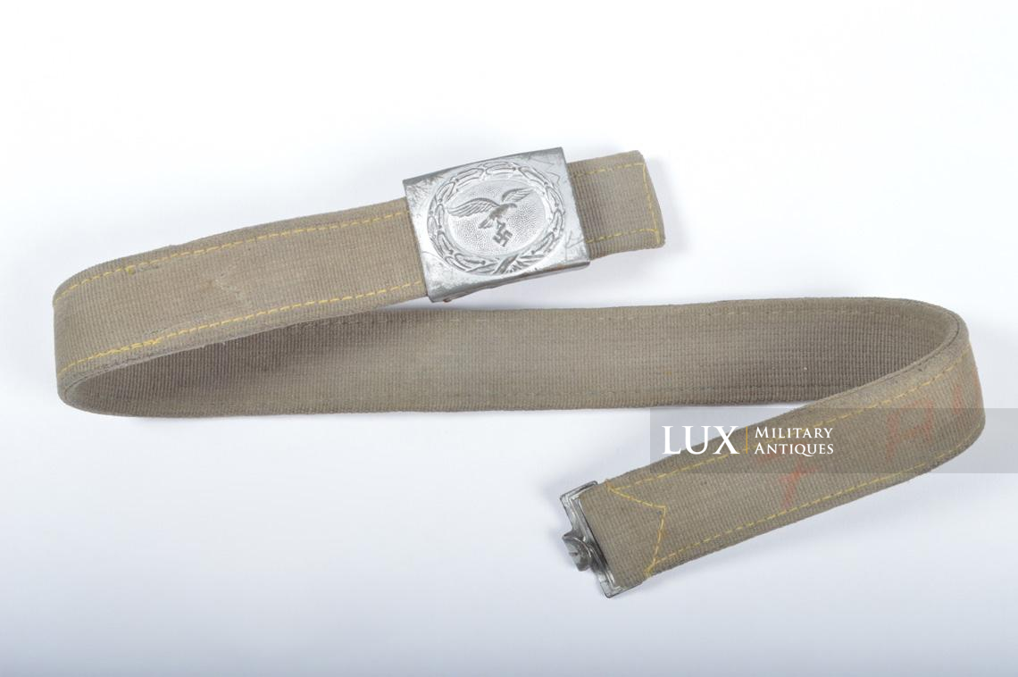 Late-war German Luftwaffe web combat belt set - photo 4