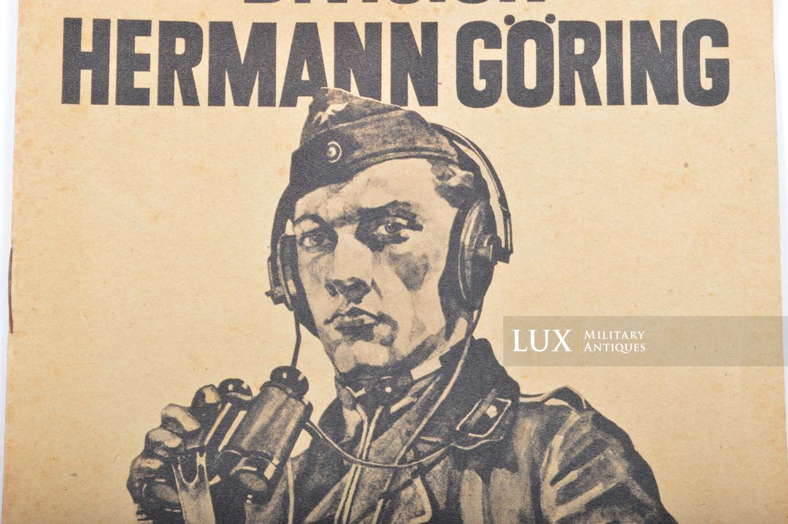 Rare Hermann Göring division recruitment pamphlet - photo 7