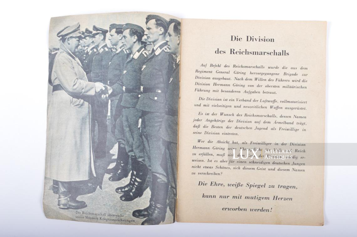 Rare brochure de recrutement pour la division « Hermann Göring » - photo 10