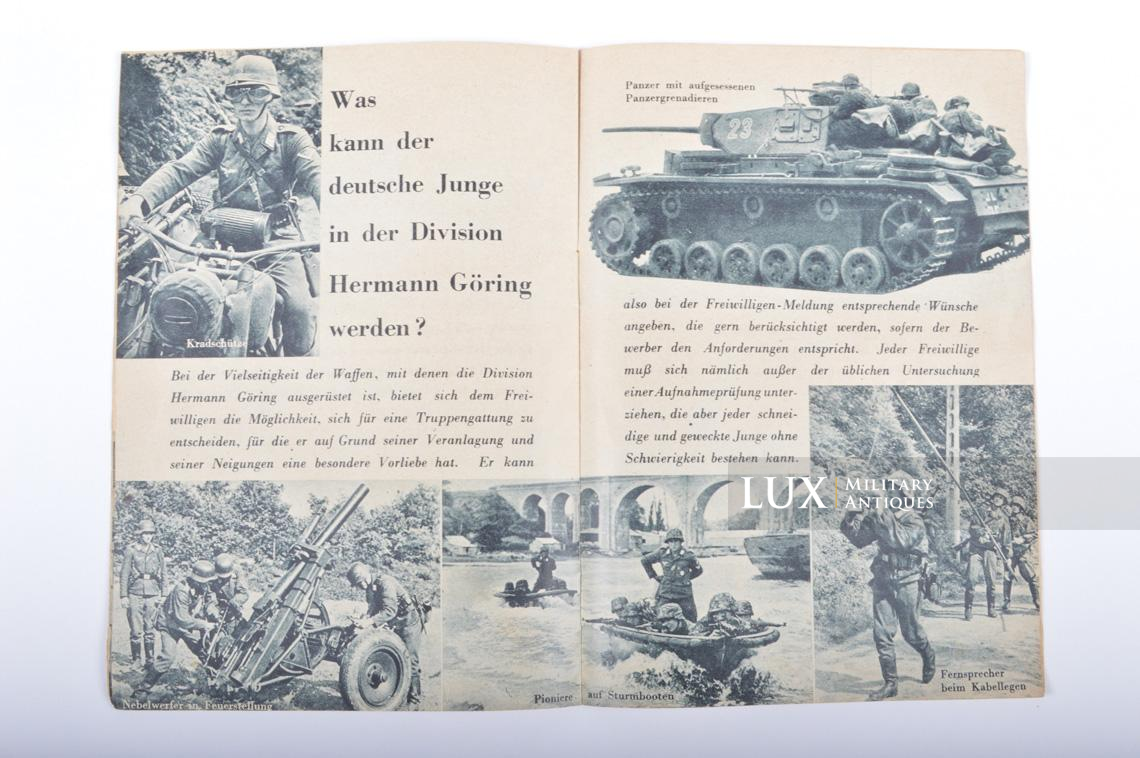 Rare brochure de recrutement pour la division « Hermann Göring » - photo 14