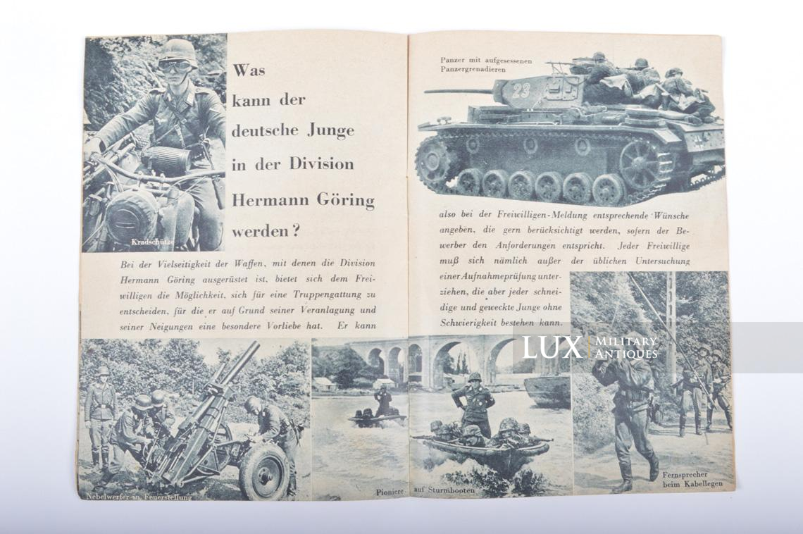 Rare brochure de recrutement pour la division « Hermann Göring » - photo 14
