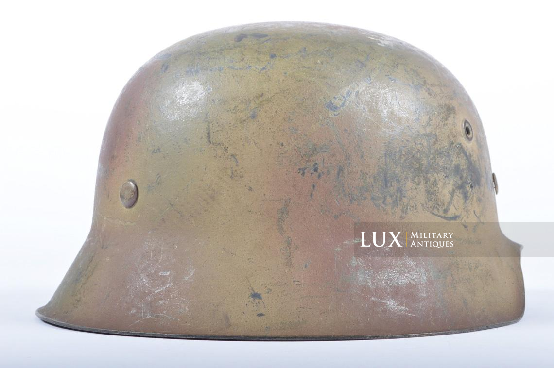 M42 Luftwaffe 3-tone « Normandy » camouflaged helmet - photo 11