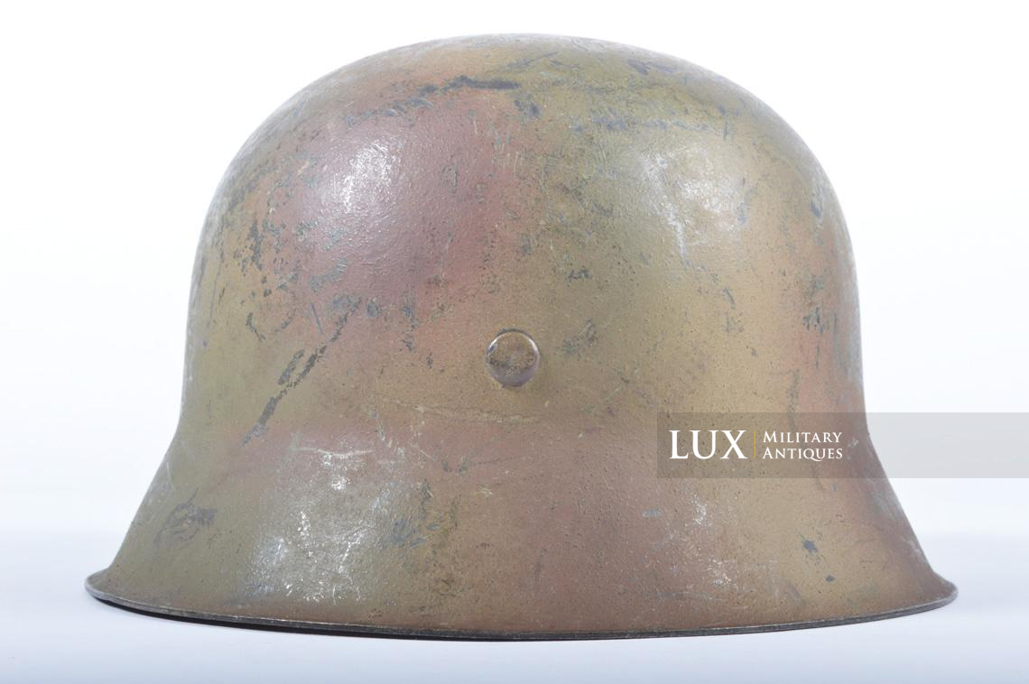 M42 Luftwaffe 3-tone « Normandy » camouflaged helmet - photo 12