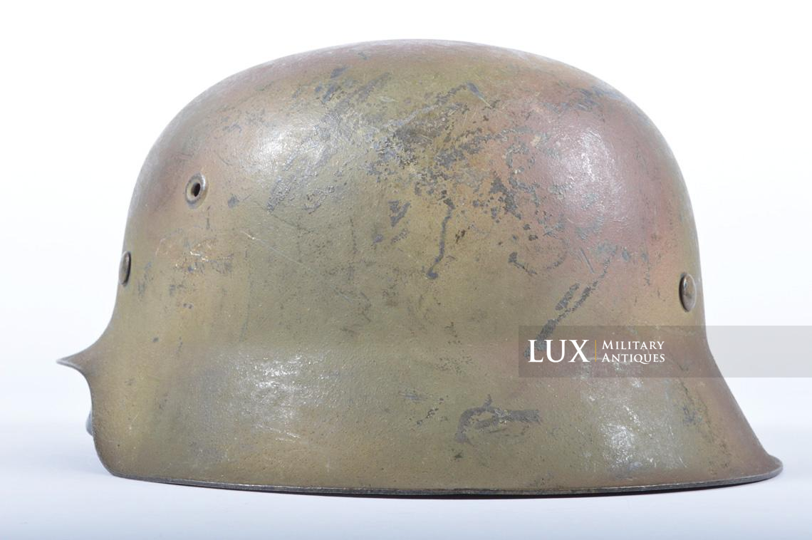 M42 Luftwaffe 3-tone « Normandy » camouflaged helmet - photo 13