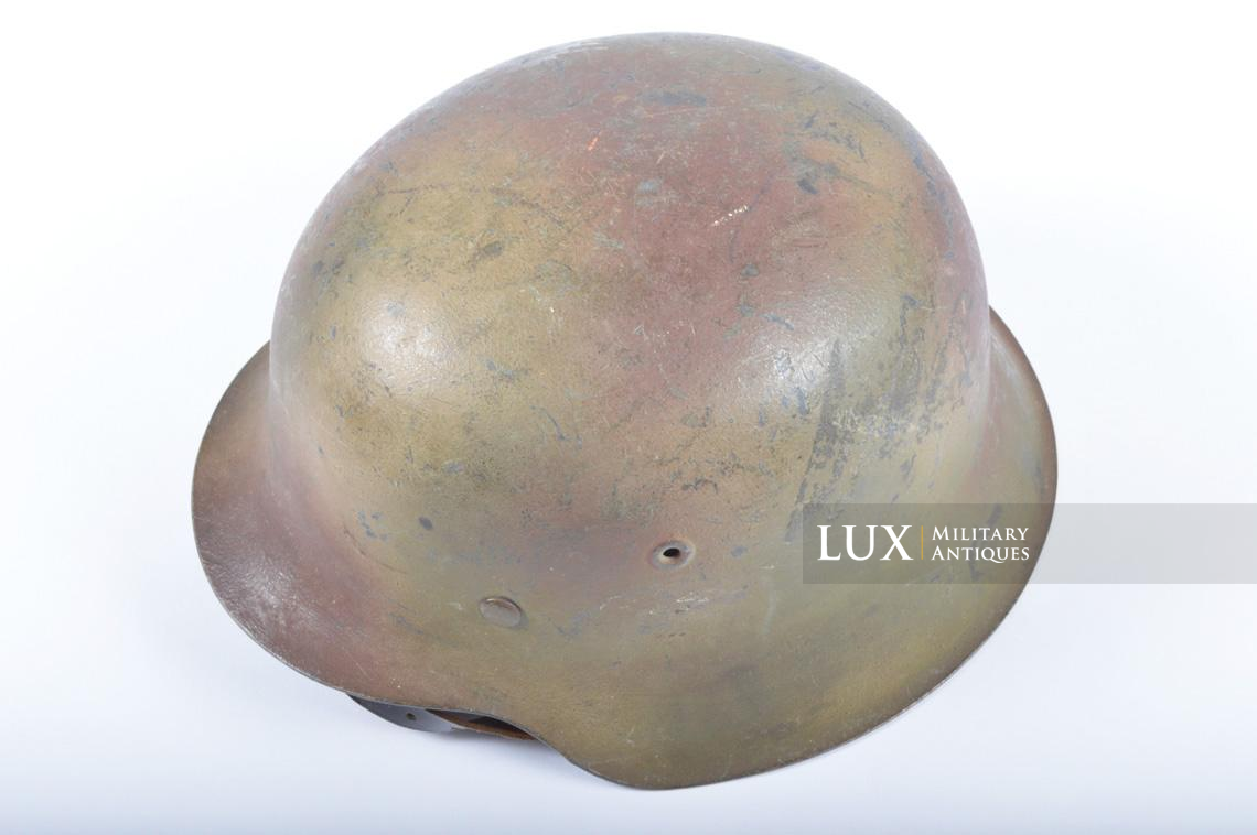 M42 Luftwaffe 3-tone « Normandy » camouflaged helmet - photo 14