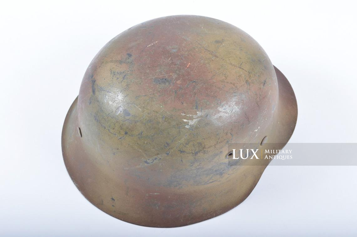 M42 Luftwaffe 3-tone « Normandy » camouflaged helmet - photo 15