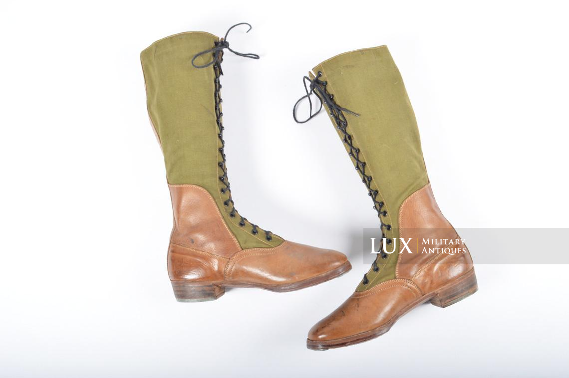 Rare paire de bottes tropicales Heer « DAK » - photo 7