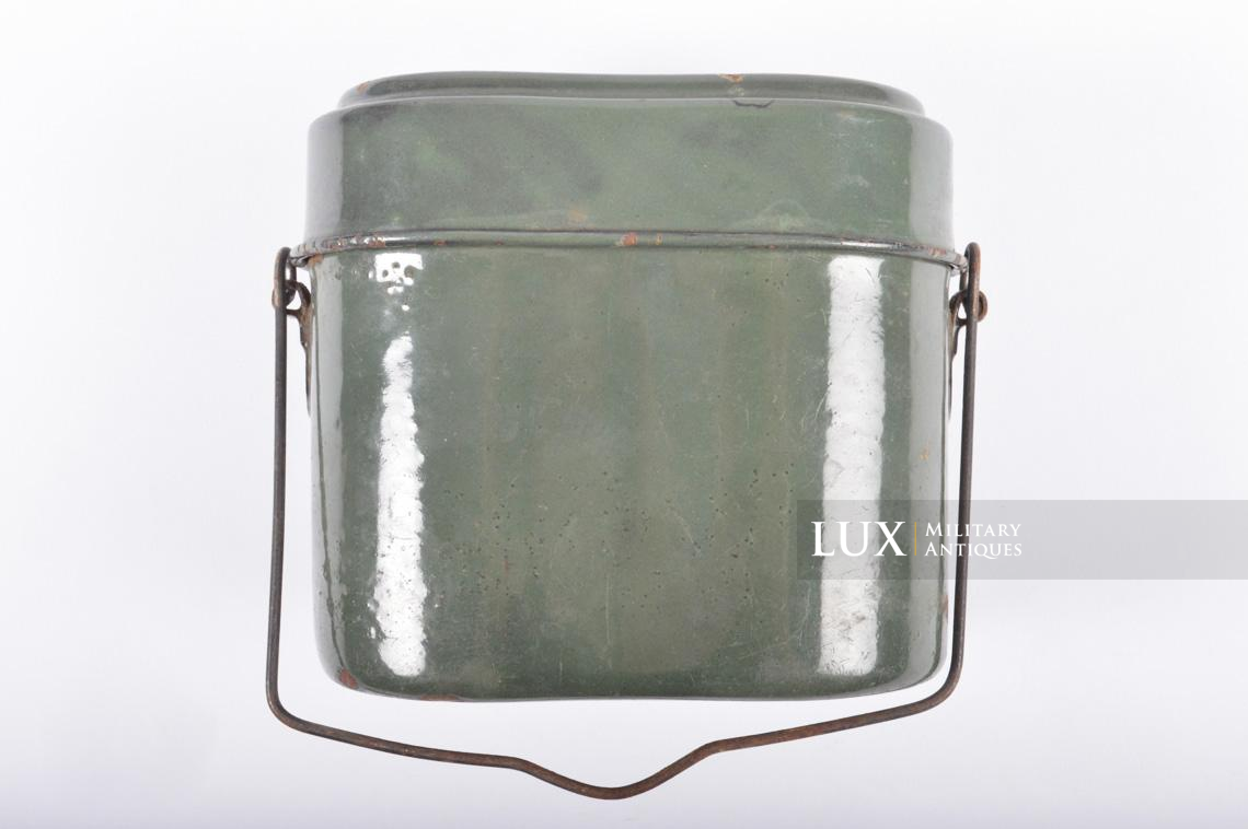 Rare German enameled late-war mess kit - photo 7