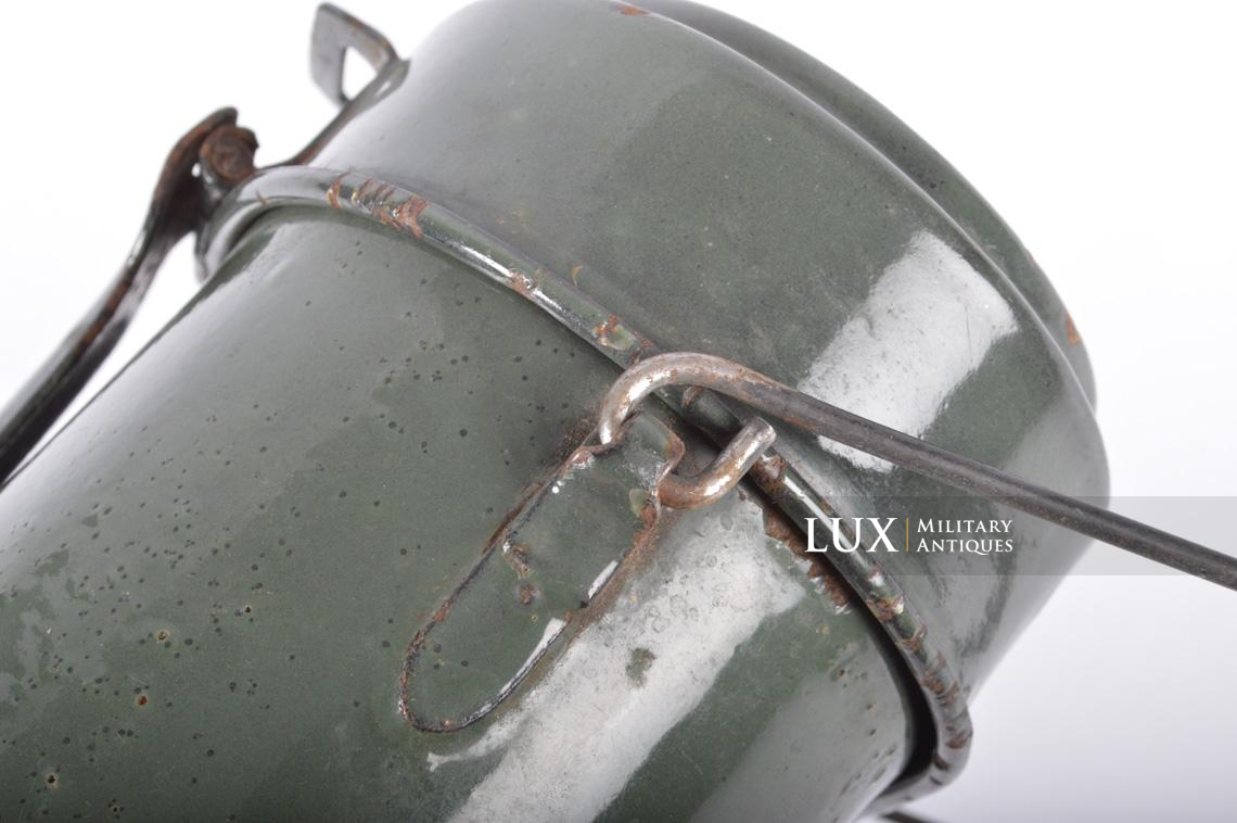 Rare German enameled late-war mess kit - photo 13