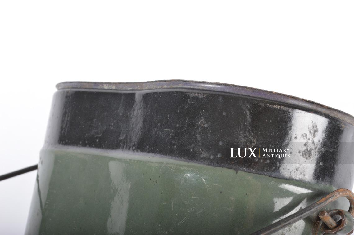 Rare German enameled late-war mess kit - photo 18