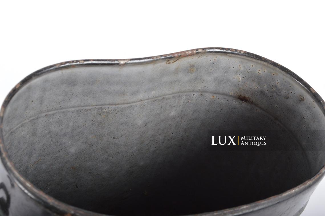 Rare German enameled late-war mess kit - photo 19