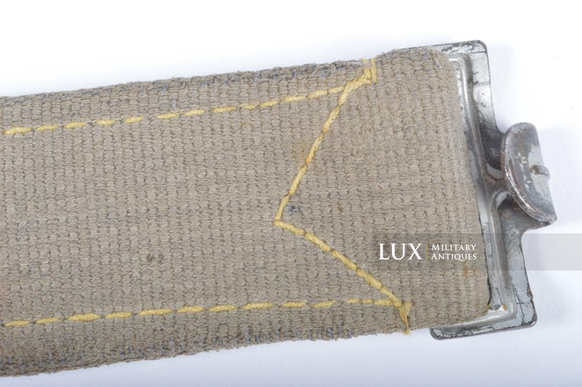 Late-war German Luftwaffe web combat belt set - photo 15