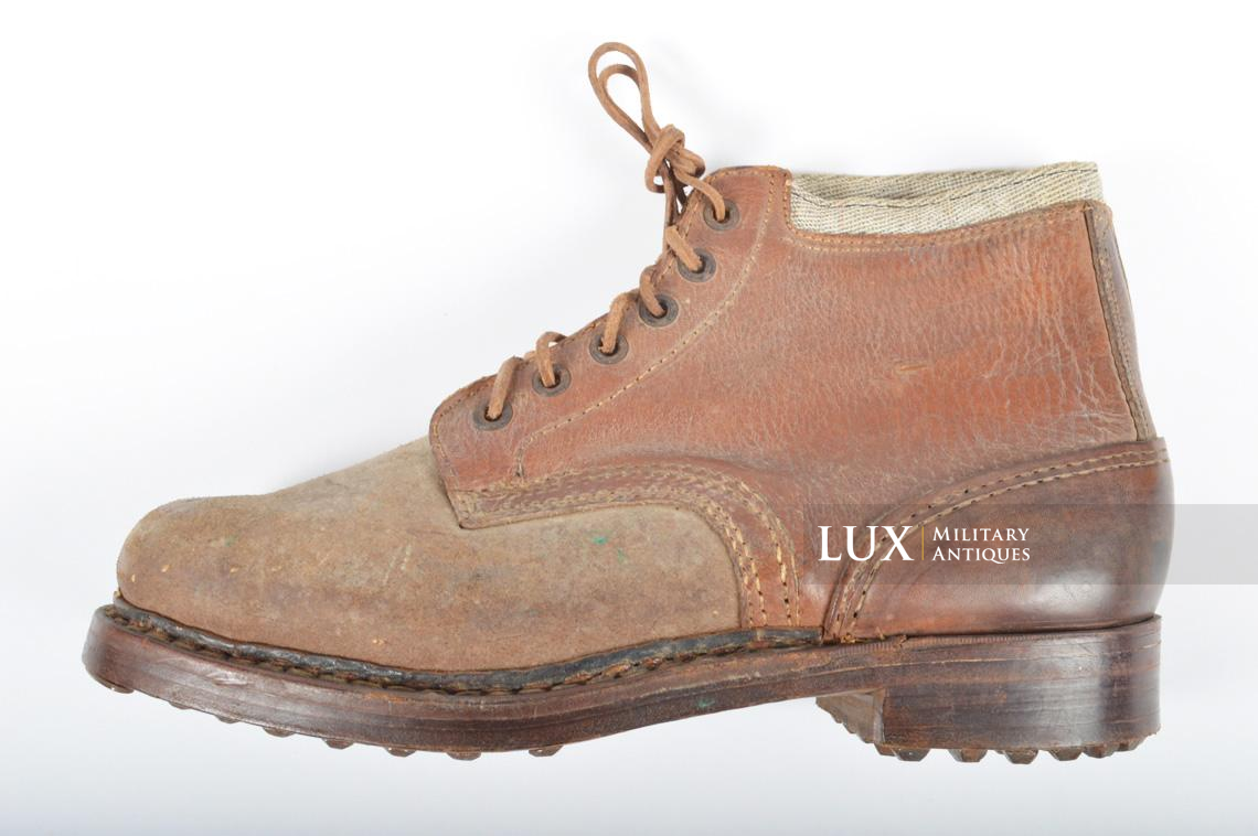 Unissued late-war German ankle boots, « RIEKER » - photo 7