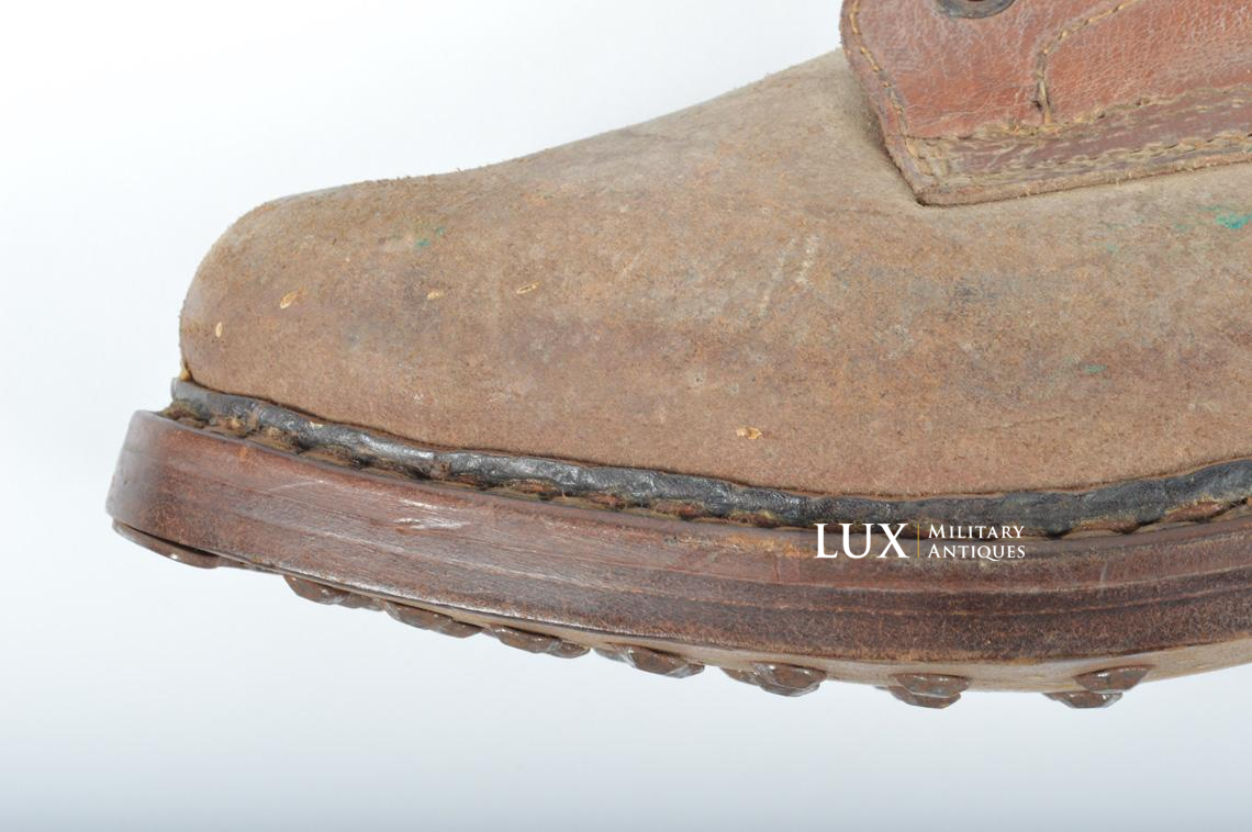 Unissued late-war German ankle boots, « RIEKER » - photo 9