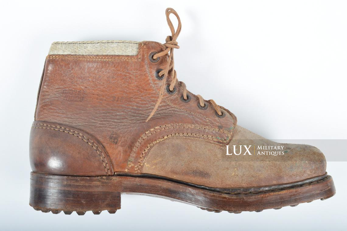 Unissued late-war German ankle boots, « RIEKER » - photo 11